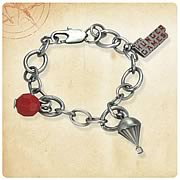 Hunger Games Parachute Charm Bracelet