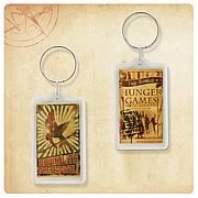 Hunger Games Lucite Key Chains 2-Pack