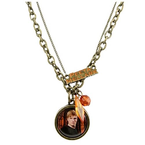 Hunger Games Movie Peeta Mellark Double Chain Necklace