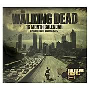 Walking Dead 2012 16 Month Wall Calendar