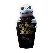 Plush > Nightmare Before Christmas - Add a piece of the Halloweentown cemetary to your home! Cuddly plush featuring Jack Skellington and a gravestone! Nearly 2 feet tall! Add a piece of the Halloweentown cemetary to your home, with this Nightmare Before Christmas Jack with Gravestone Plush! This cuddly plush stands nearly 24-inches tall, and features Jack Skellington behind a gravestone emblazoned with  The Nightmare Before Christmas  logo. Great as decoration or for cuddling up! Order yours today!: Sizes 