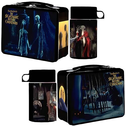Nightmare Before Christmas Lunch Box with Thermos - NECA - Nightmare ...