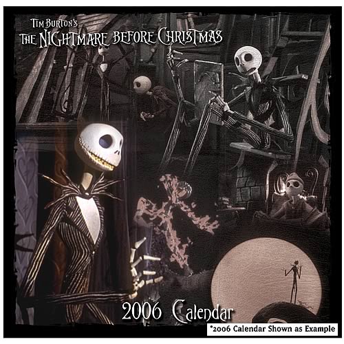 NBX Glow-in-the-Dark 2007 Wall Calendar