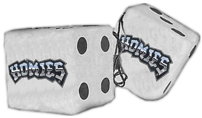 Homies Fuzzy Dice