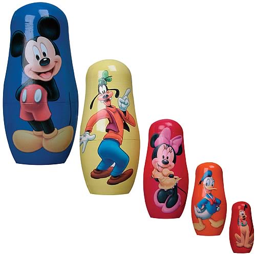 Disney Nesting Dolls Set NECA Disney MiniFigures at