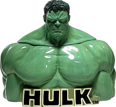 Hulk Ceramic Cookie Jar