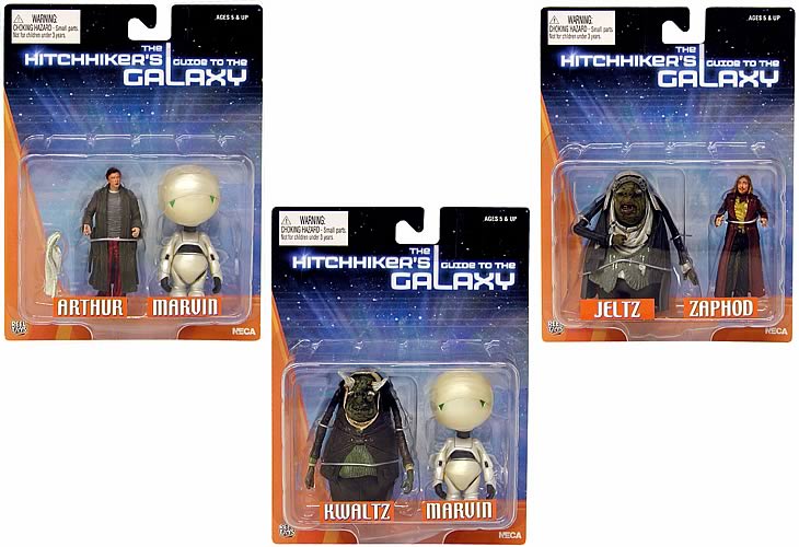 Hitchhiker`s Guide Action Figure 3-inch Case