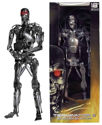 Terminator T-800 18-inch Action Figure, Not Mint