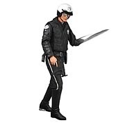 Terminator Collection Motorcycle Cop T-1000 Action Figure