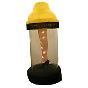 Christmas Story Inflatable Lawn Ornament Leg Lamp