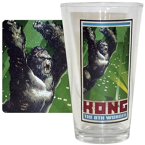 King Kong 8th Wonder Pint Glass