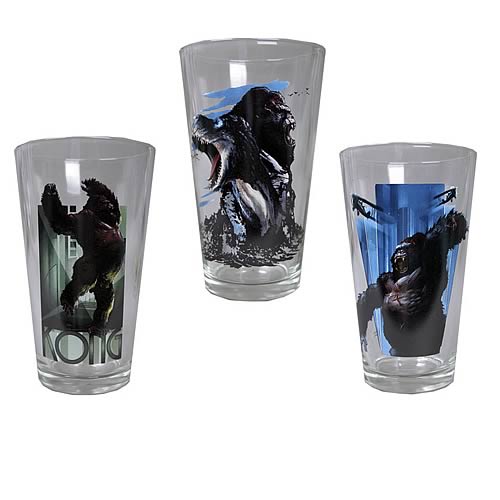 King Kong Pint Glass 3-Pack