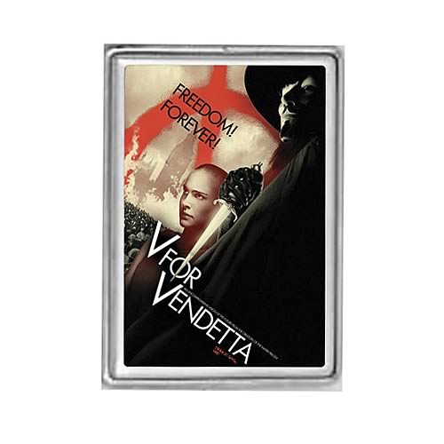 V for Vendetta Metal ID Case