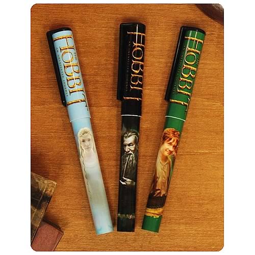 The Hobbit An Unexpected Journey Cast Pen 3-Pack