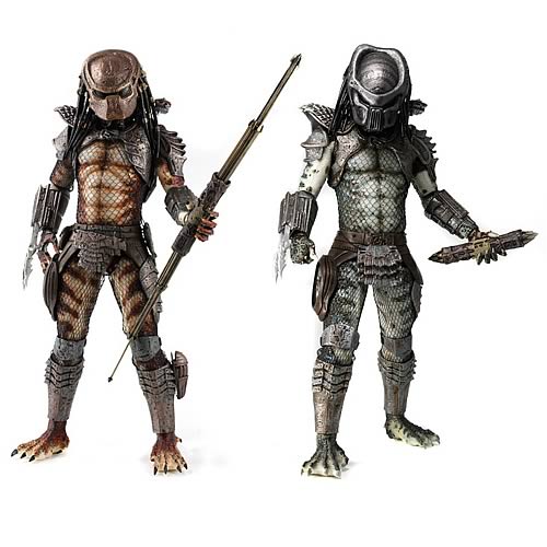 Predator 2 Predators 1:4 Scale Action Figure Set