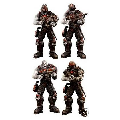 Gears of War Locust Hive Action Figures, Gears of War, Action Figures, Neca