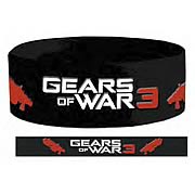 Gears of War 3 Title Rubber Bracelet