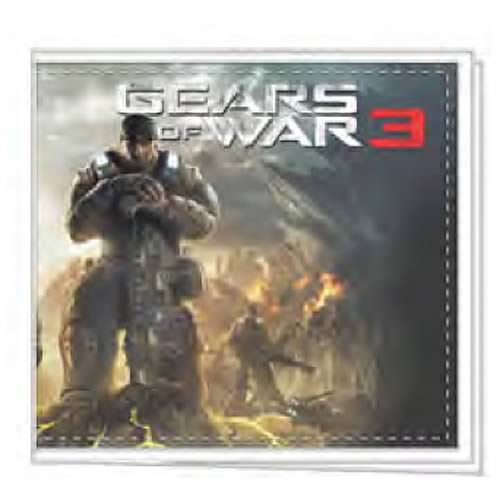 Gears of War 3 Box Art Vinyl Wallet
