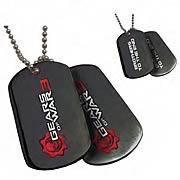 Gears of War 3 Bros To End Metal Dog Tags