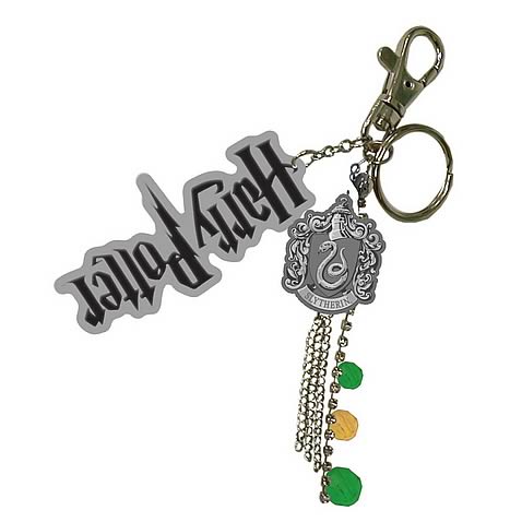 Harry Potter Slytherin Charms Key Chain