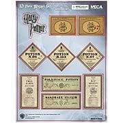 Harry Potter Half Blood Prince Potion Labels Magnets Sheet