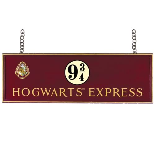 Harry Potter Hogwarts Express Wooden Sign