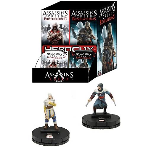 Assassin's Creed HeroClix Mini-Figure Booster Foil 4-Pack