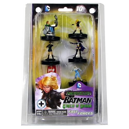 Batman Streets of Gotham Birds of Prey HeroClix 6-Pack