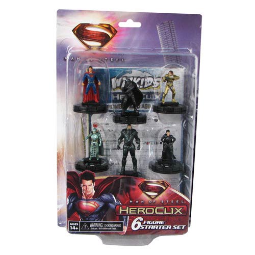 Superman Man of Steel Movie DC HeroClix Starter Set