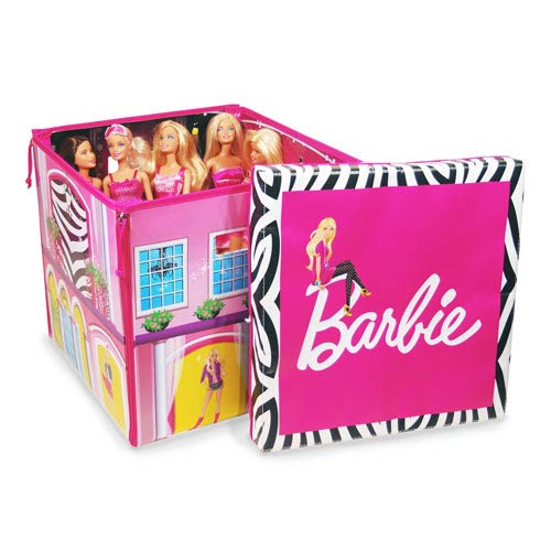 Barbie ZipBin Dream House Toy Box and Playmat Carry Case