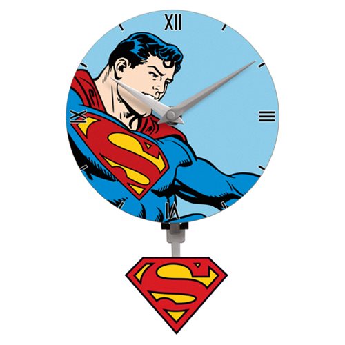 Superman Mini Motion Wall Clock