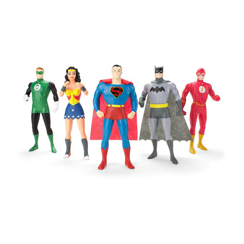 Justice League: The New Frontier 5-Piece Bendable Figure Set