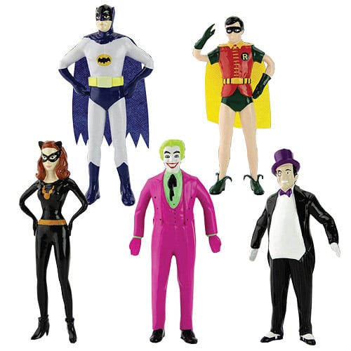 Batman TV Series 5 1/2-Inch Bendable Figure Box Set