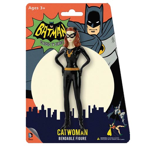 Batman TV Series Catwoman 5 1/2-Inch Bendable Figure