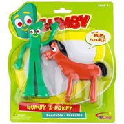 Gumby And Friends Gumby And Pokey Bendable Figure 2-Pack