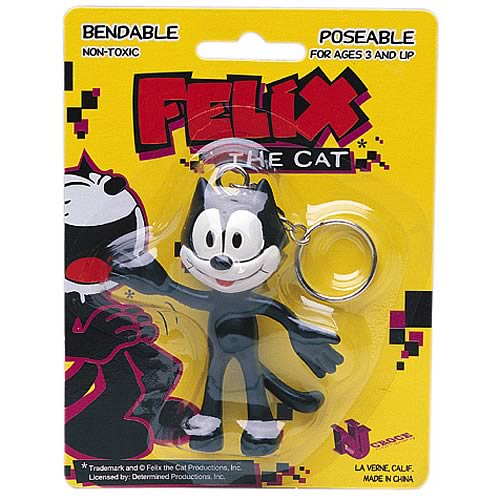 Felix the Cat Bendable Key Chain