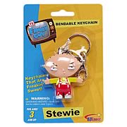 Family Guy Stewie Griffin Bendable Key Chain