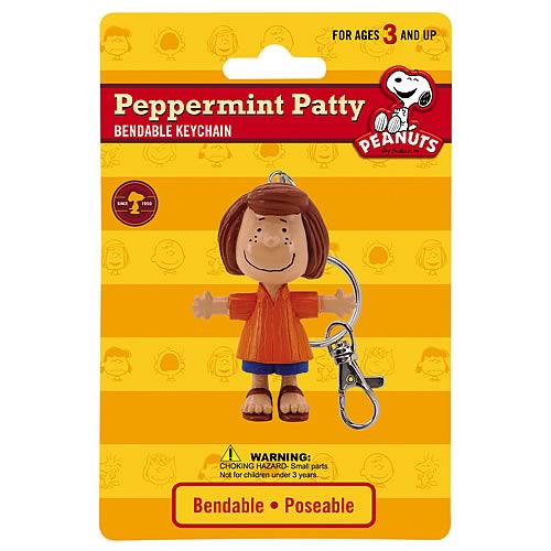 Peanuts Peppermint Patty Bendable Key Chain