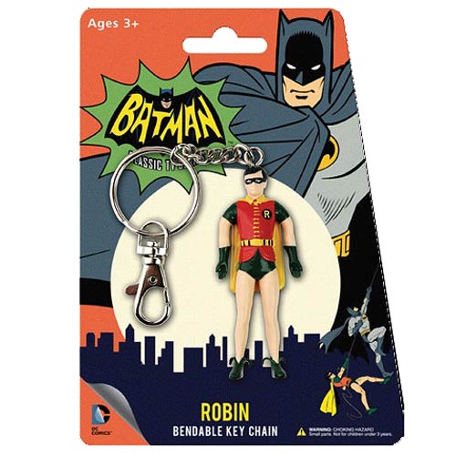 Batman Classic TV Series Robin 3-Inch Figural Key Chain