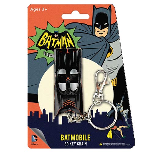 Batman Classic TV Series Batmobile Figural  Key Chain