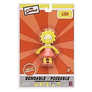 Simpsons Lisa Simpson Bendable Figure