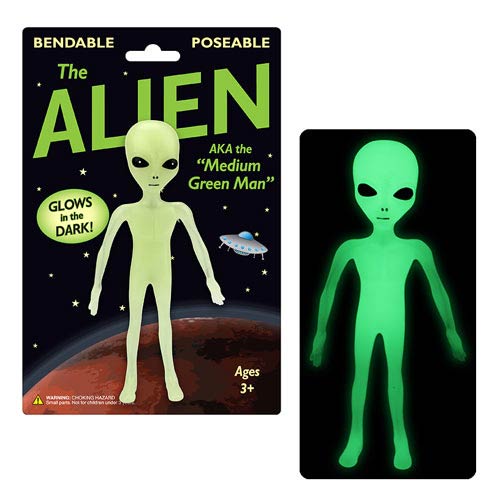 The Alien 6-Inch Glow-in-the-Dark Bendable Figure