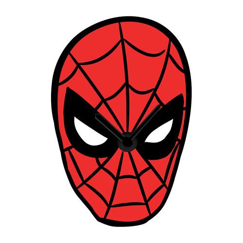 Spider-Man's Face Wobble Wall Clock