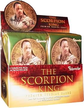 Scorpion King Trading Card Box