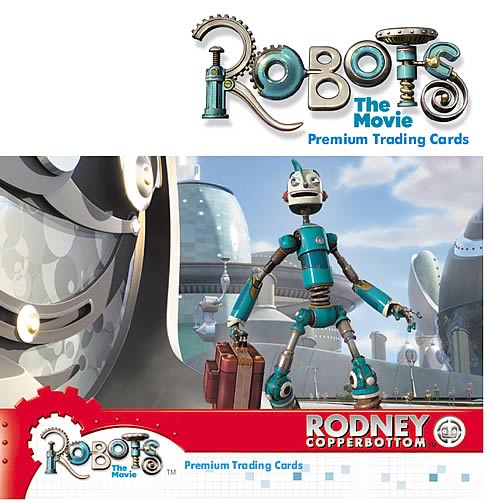 Robots Trading Cards Display Box