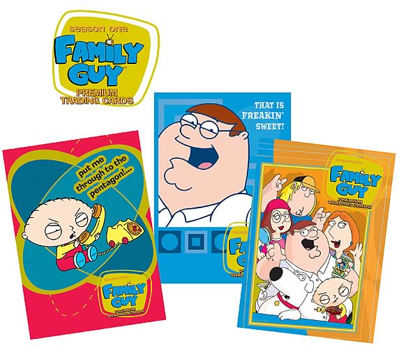 Family Guy Series 1 Trading Cards 6-Pack