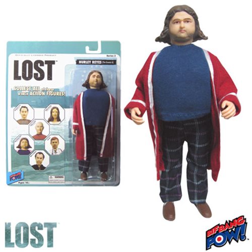 Lost Hurley Reyes 8-Inch Action Fig, Not Mint