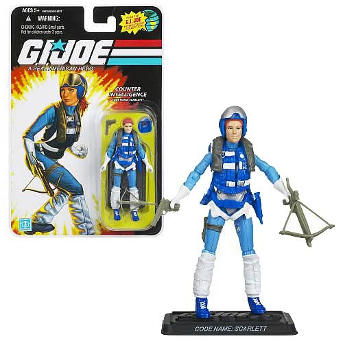 G.I. Joe 25th Anniversary Scarlett Action Figure, Not Mint
