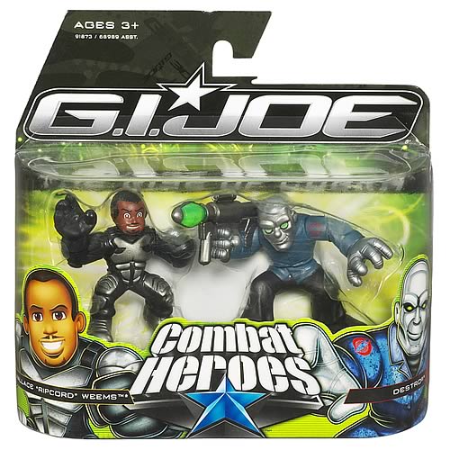 G.I. Joe Combat Heroes Wallace Weems & Destro , Not Mint