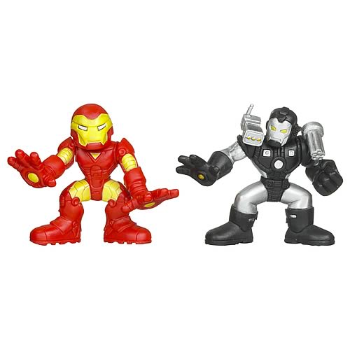 Marvel Superhero Squad Iron Man and War Machine, Not Mint